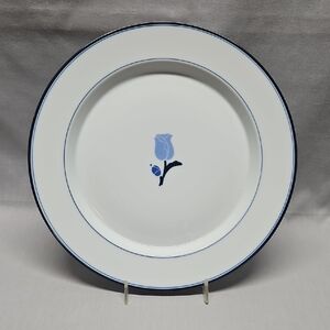 New Dansk Tivoli La Tulipe Blue Blue Flower Dinner Plate Style 08301 CL